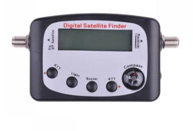 Miernik Sat-Finder z wyświetlaczem i kompasem,