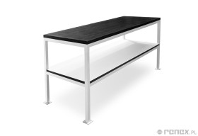 Stół 1600x700 h:900 z górnym i dolnym blatem NIE ESD