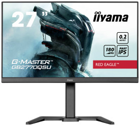 Iiyama G-MASTER Red Eagle GB2770QSU-B6 Monitor EEK E (A - G) 68.6 cm (27 cal) 2560 x 1440 px 16:9 0.2 ms HDMI, DisplayPo
