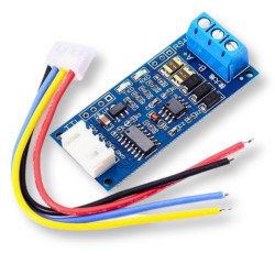 RS485 to TTL UART 3.3V 5V converter powered by 3-30V half-duplex