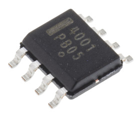 Sterownik LED NUD4001DR2G, SOIC, 8-Pin, 500mA, 3,6 → 30 V, 1.13W, onsemi
