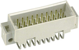 Złącze DIN 41612 30 -pinowe 3 -rzędowe raster: 2.54mm Męski 09251306919