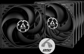 ACFAN00138A Arctic case fan P14 PWM PST Black, 140 mm, pack of 5