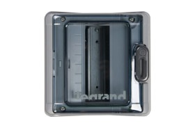 Rozdzielnica modułowa RN65 1x8 natynkowa IK09 IP65 drzwi transparentne (bez PE/N) 601938