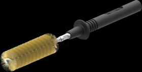 404-BRUSH-N Brush probe, 4 mm, black