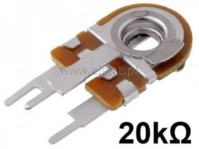 Potencjometr TVP1232-20K; montaż stojący; typ TVP