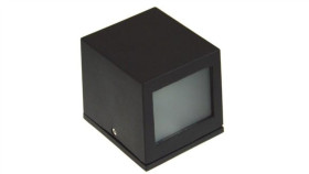 Oprawa Elewacyjna Led Double 3W 4000K Czarna Ip54