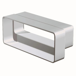 Adapter 220x90/204x60mm biały 957