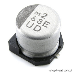 UUD1E680MCQ1 68uF 25V 105'C Elcos SMD-6.3X5.8L HICON