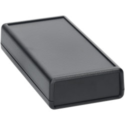 R-TECH 300395 ABS Handheld Enclosure 140x66.5x28 Black W/ Battery Comp