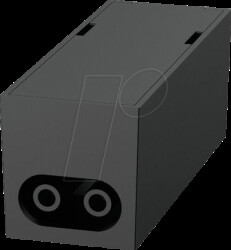 62425202 Flexline Connection w/o switch male blk