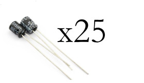 Opencircuit 2.2uF 50V Capacitors electrolytic - 25 pcs