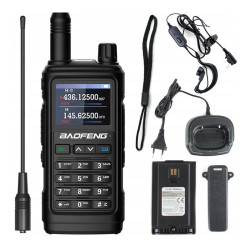 Radiotelefon BAOFENG UV-17E Black, USB-C, Dual Band