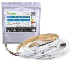 Taśma LED COB RGB+CCT 840 chips 24V 16W (CCT - 2700K - 6500K) CRI90+ - ED00031526 /odcinki po 5 m/