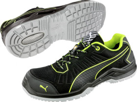 PUMA Fuse TC Green Low 644210-44 ESD Obuwie ochronne S1P Rozmiar buta (EU): 44 czarny, zielony 1 szt.