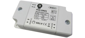 POS-DA01 konwerter DALI to PWM, push dimming, 12-24VDC, 150W, 0.1-100