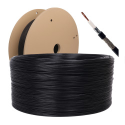 Przewód koncentryczny RG174 - antenowy - RF 1.13 - impedancja 50 Ohm