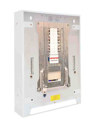 Rozdzielnica elektryczna, l. faz: 3, 6 wloty, 125 A, zamek: Tak, Kontakt