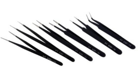 PINCETY-ZESTAW 6szt.ANTYSTATYCZNE.