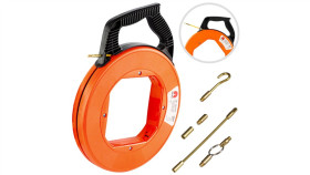 Włókno Szklane Do Przeciągania Kabli Fi:4Mm 30M Z Zestawem 6 Końcówek...