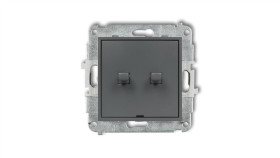 Icon Mechanizm Łącznika Zwiernego Żaluzjowego W Stylu Amerykańskim Grafitowy...