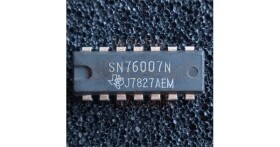 76007 (SN76007) Audio Amplifier - Texas