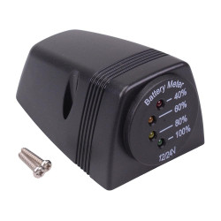 Battery Indicator Meter with Panel Mount Housing 12V/24V A25-4HS-BB3
