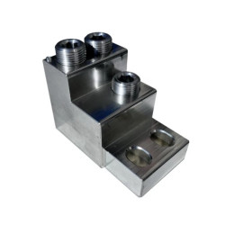 OTH300-3 Zacisk aparatowy uniwersalny, z dwoma otworami montażowymi 3xAl/Cu 70-300 mm² 1250A, 1000V, MAC3300A14