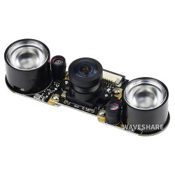 Night Vision & Fisheye Camera for Raspberry Pi - 160° Lens 5MP