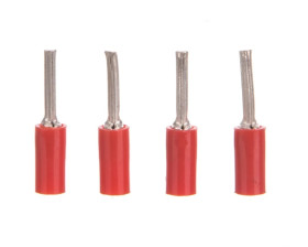 Końcówka igiełkowa wtykowa izolowana KWV 1 /100szt./