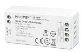 FUT036s kontroler taśmy LED, zasilanie 12-24Vdc / 12A