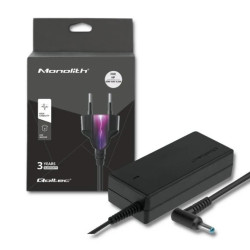 Qoltec Zasilacz do laptopa HP 65W 19.5V 3.33A 4.5*3.0+pin +kabel zasilający