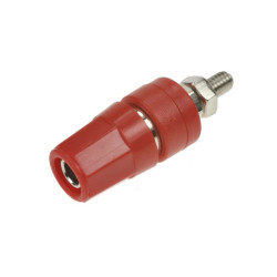 GNIAZDO LABORATORYJNE 4mm BANAN CZERWONE M4 24.825.1