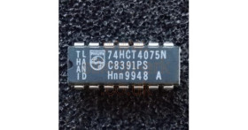 74HCT4075 (74HCT4075N) Triple 3-Input OR gate - Philips Semiconductor