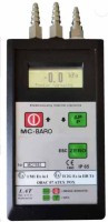 MIER-MC-BARO Manometr do pomiaru ciśnienia bezwględnego (do 200kPa) i różnicowego (zakresy do 100kPa), IP65