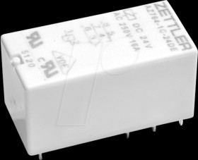 AZ764-1A-24D Miniatur-Power-Relay, 24 V AC/DC, 16 A, 1 CO