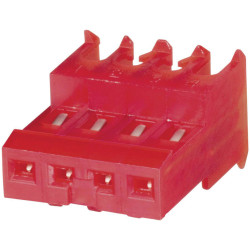 TE Connectivity 3-644042-4 MTA-100 Socket Housing 4 Pins 1 pc