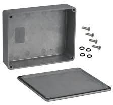 Aluminum die cast enclosure, (L x W x H) 119 x 94 x 34 mm, natural, IP65, 1590WBB