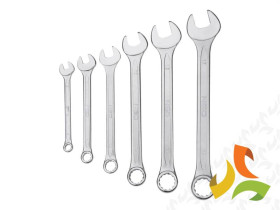 Klucze płasko-oczkowe 26szt. 6-32mm CrV zestaw kluczy 09-754 NEO TOOLS