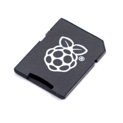 Adapter kart microSD - SD z logo Raspberry Pi