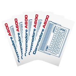 Sticker "Commodore A600" (Set of 5)