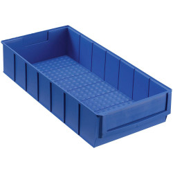 Allit 456550 Regal-Industriebox Storage Bin 400x185x81mm Blue 1pc