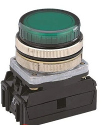 Lampka sygnalizacyjna 30mm zielona 230V AC IP56 NEF30LP/220V Z