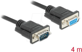 86619 Serial cable, RS-232, connector/socket, 4 m