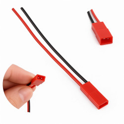 Wtyk JST - BEC z przewodem - męski 110mm - (male)