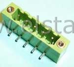 Listwa montaż. kątowa 5-zacisk. męska r = 5