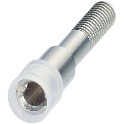 Test connector socket, 1 pole for terminal block, 0201304