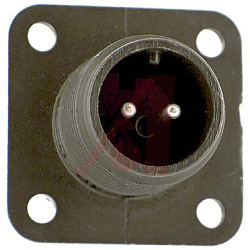 Złącze 2-pinowe Żeński Amphenol Industrial Męski Montaż ścienny MIL-DTL-5015 rozmiar 10SL
