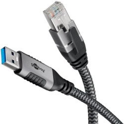 Kabel Ethernet USB-A do RJ45, 10 m