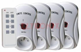 ZDALNE STEROWANIE GNIAZDEM SIECIOWYM 1IN4 KEMOT URZ3143